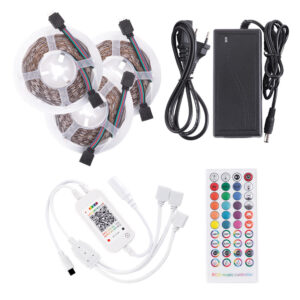 Kit Tira LED RGB 108W 15 metros con Mando