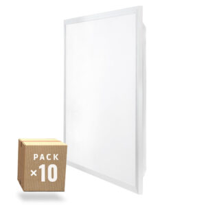 Pack 10 Panel LED 40W 4.400Lm 6000K 60x60cm